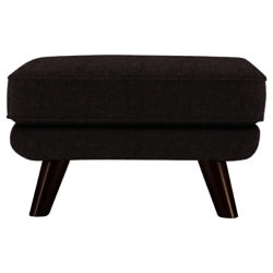 G Plan Vintage The Fifty Three Footstool Marl aubergine